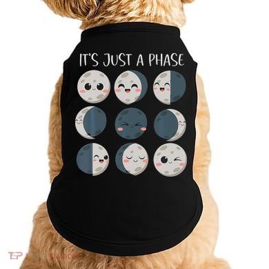 Science Teacher Moon Phases Scientist Back To School Doggie Tank