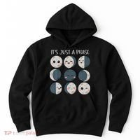 Science Teacher Moon Phases Scientist Back To School Hoodie thumb 0