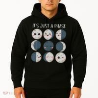 Science Teacher Moon Phases Scientist Back To School Hoodie thumb 2