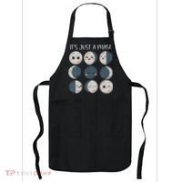 Science Teacher Moon Phases Scientist Back To School Apron thumb 0