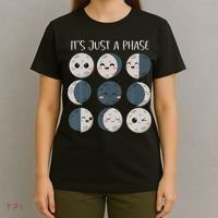Science Teacher Moon Phases Scientist Back To School T-Shirt thumb 4