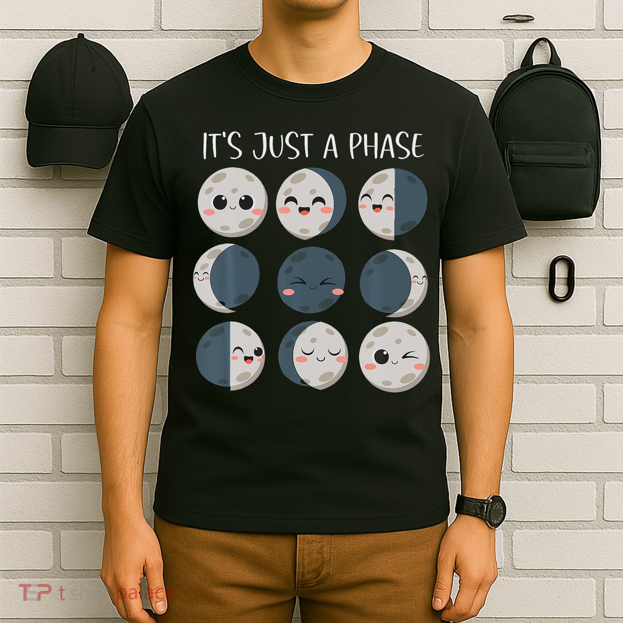 Science Teacher Moon Phases Scientist Back To School T-Shirt