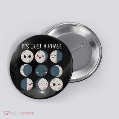 Science Teacher Moon Phases Scientist Back To School Button