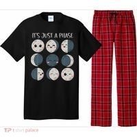 Science Teacher Moon Phases Scientist Back To School Pajama Set thumb 0