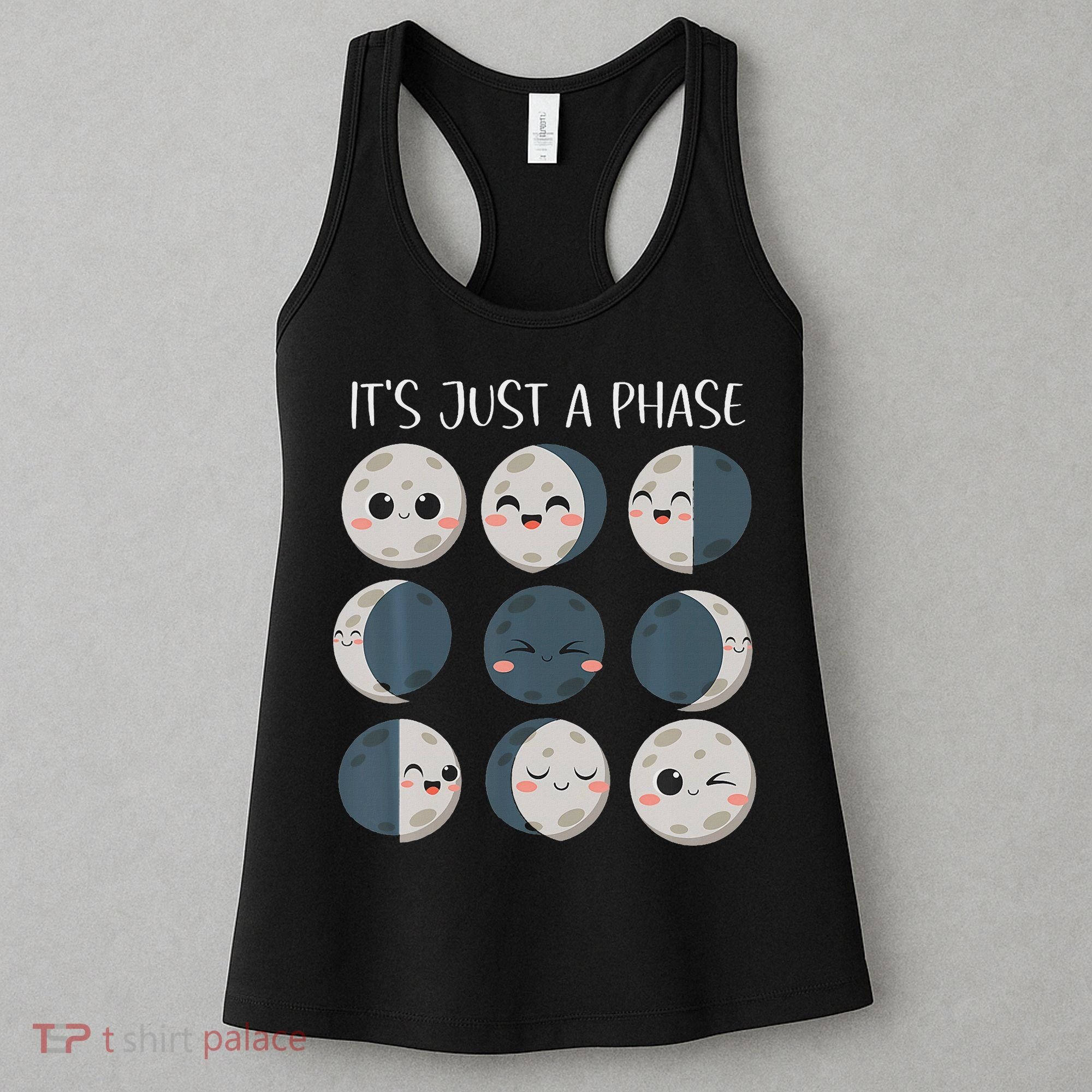 Science Teacher Moon Phases Scientist Back To School Women's Tank Top