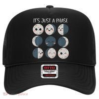 Science Teacher Moon Phases Scientist Back To School Hat thumb 0