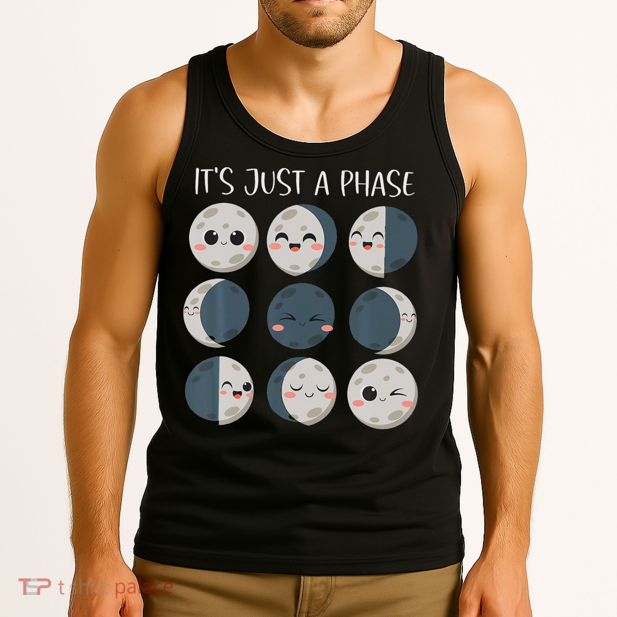 Science Teacher Moon Phases Scientist Back To School Tank Top