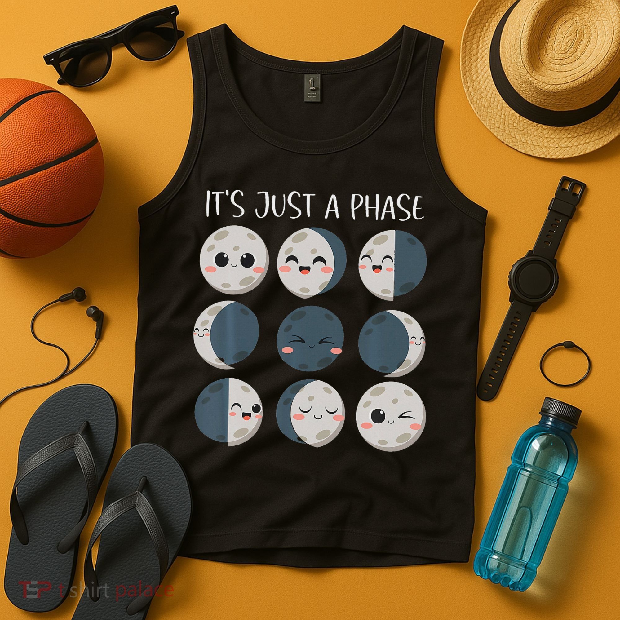 Science Teacher Moon Phases Scientist Back To School Tank Top