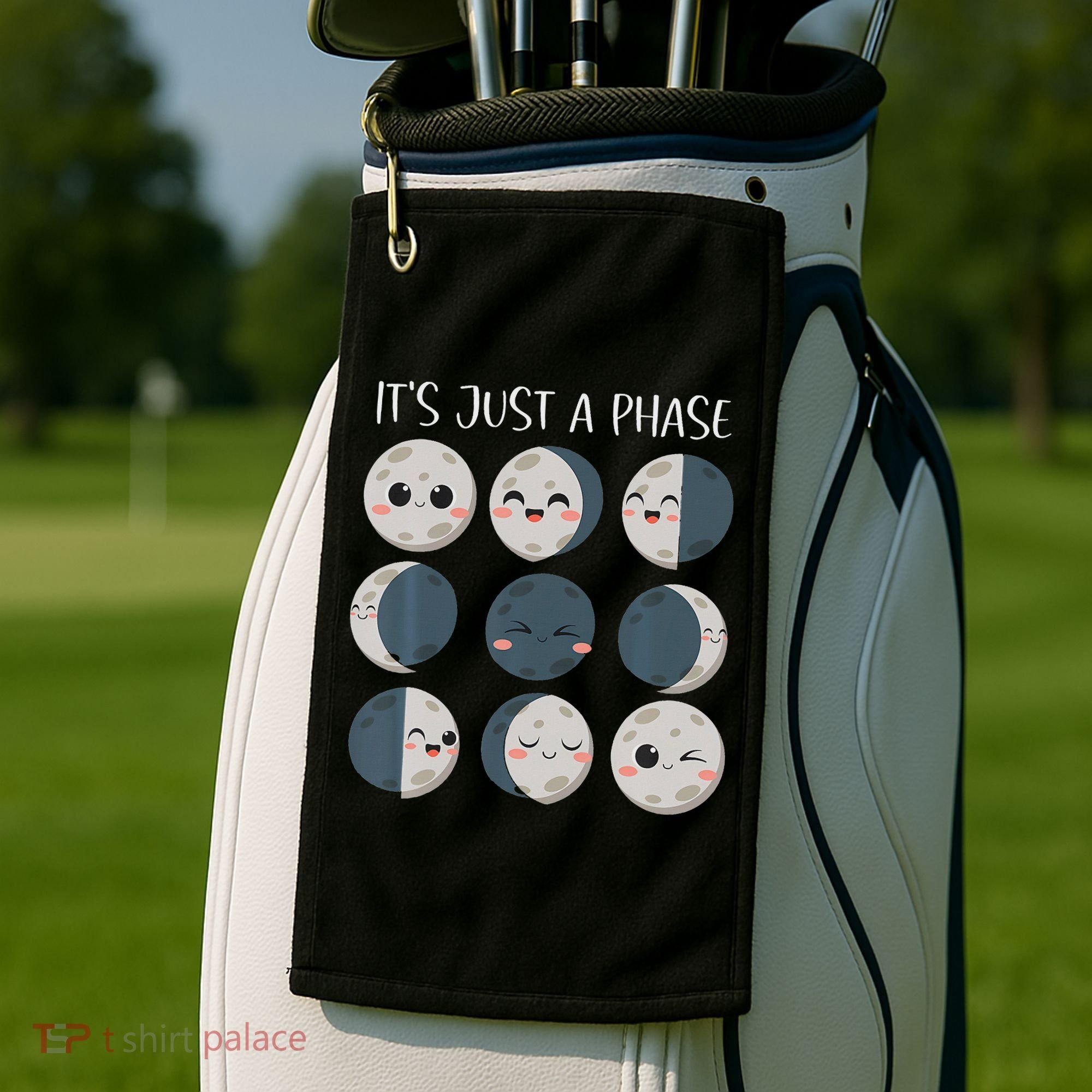 Science Teacher Moon Phases Scientist Back To School Golf Towel