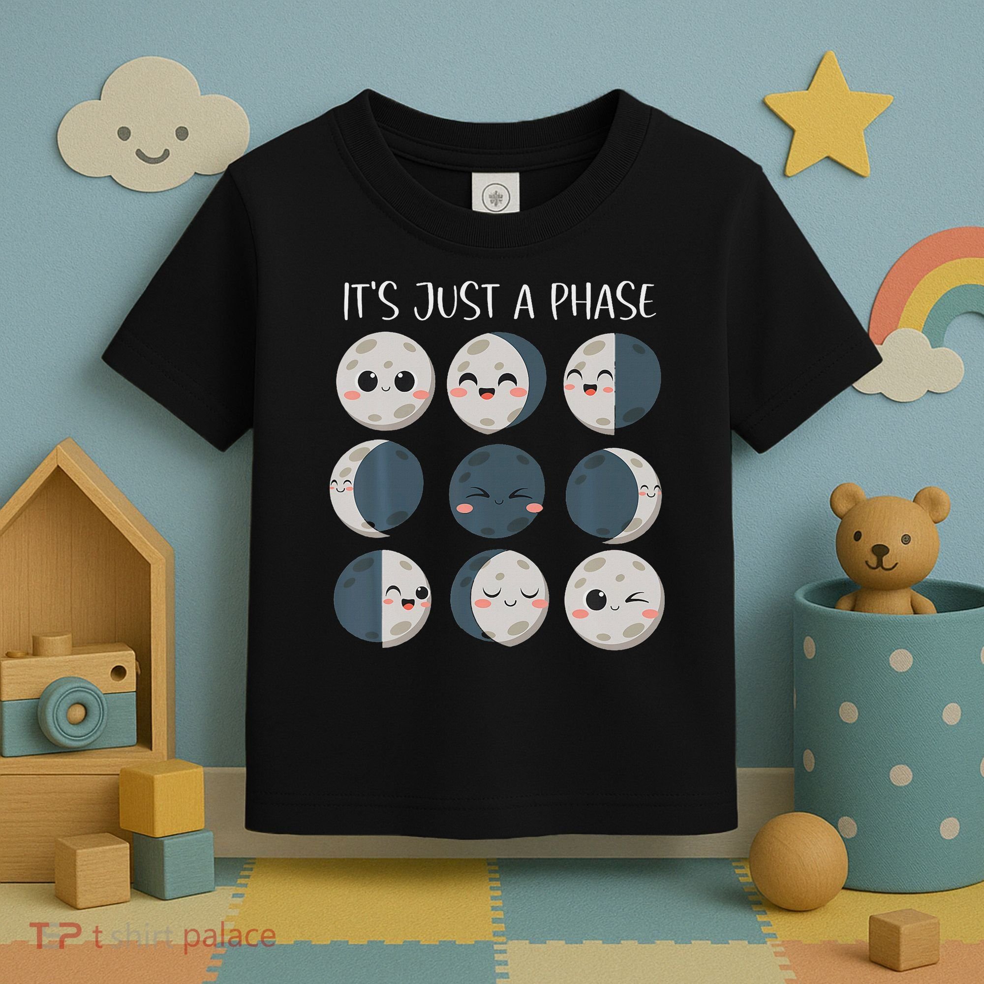 Science Teacher Moon Phases Scientist Back To School Toddler T-Shirt
