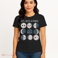 Science Teacher Moon Phases Scientist Back To School Women's T-Shirt thumb 4