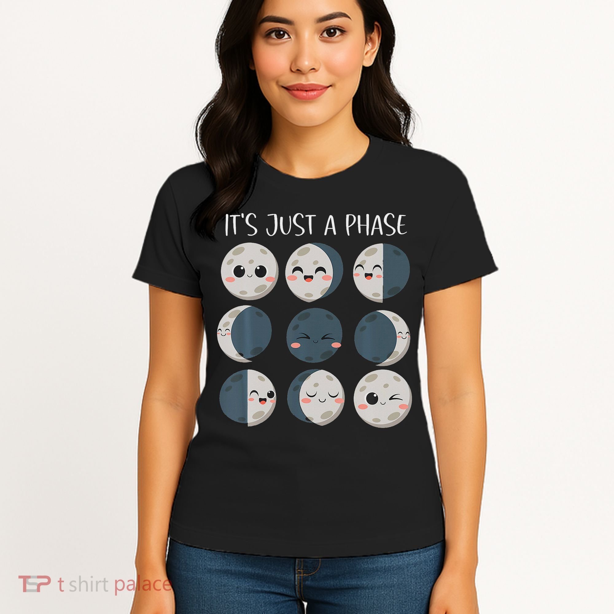 Science Teacher Moon Phases Scientist Back To School Women's T-Shirt