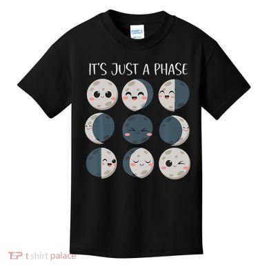Science Teacher Moon Phases Scientist Back To School Kids T-Shirt