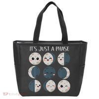 Science Teacher Moon Phases Scientist Back To School Tote Bag thumb 0