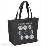 Science Teacher Moon Phases Scientist Back To School Tote Bag thumb 2