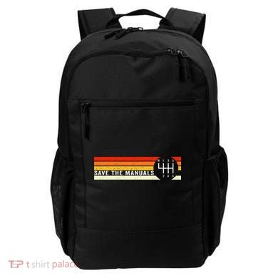 Save The Manuals 6 Speed Manual Transmission Three Pedals Backpack
