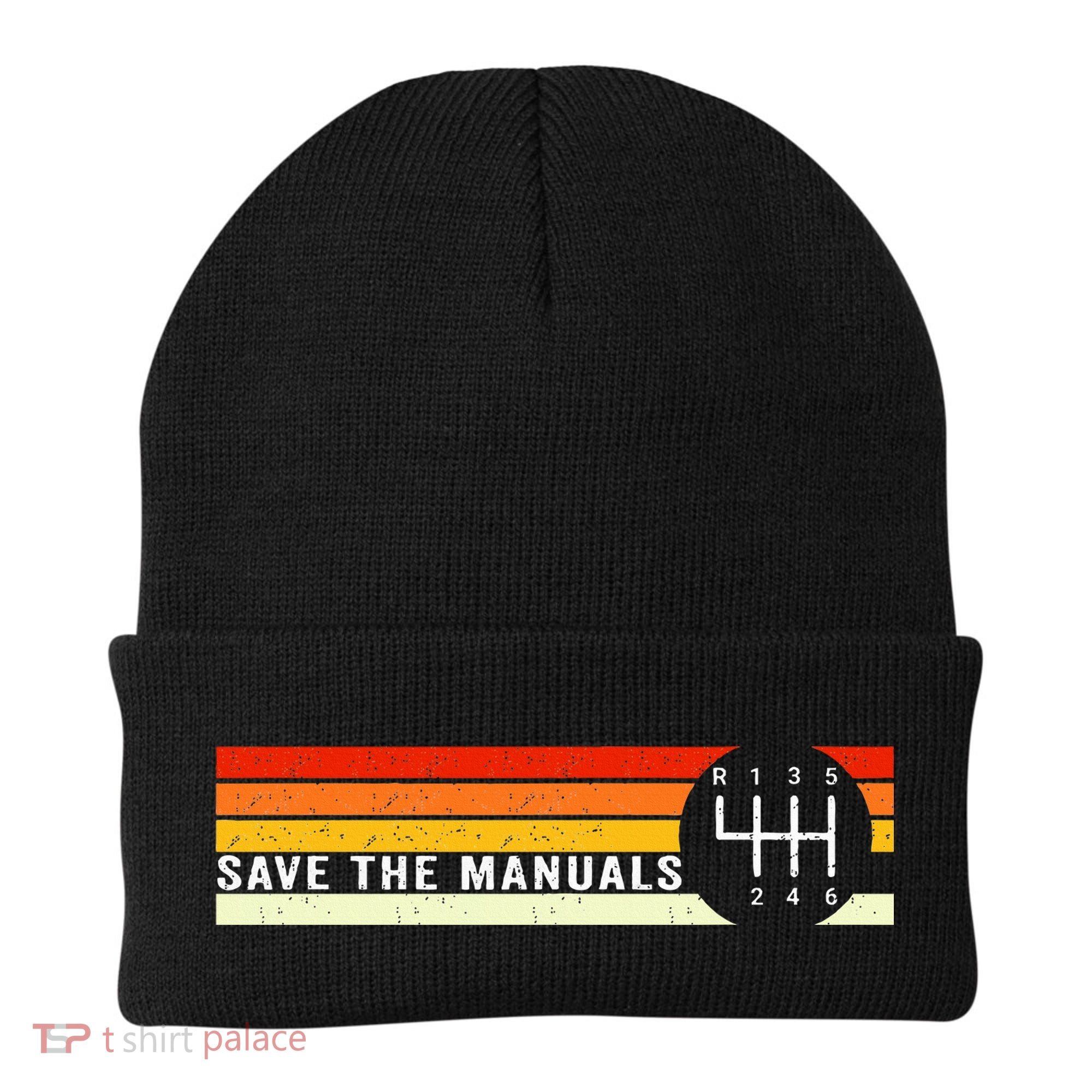 Save The Manuals 6 Speed Manual Transmission Three Pedals Beanie