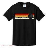 Save The Manuals 6 Speed Manual Transmission Three Pedals Kids T-Shirt thumb 0