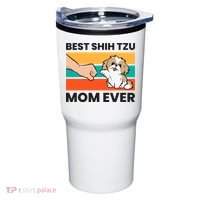 Shih Tzu Mama Best Shih Tzu Mom Ever Tumbler thumb 0