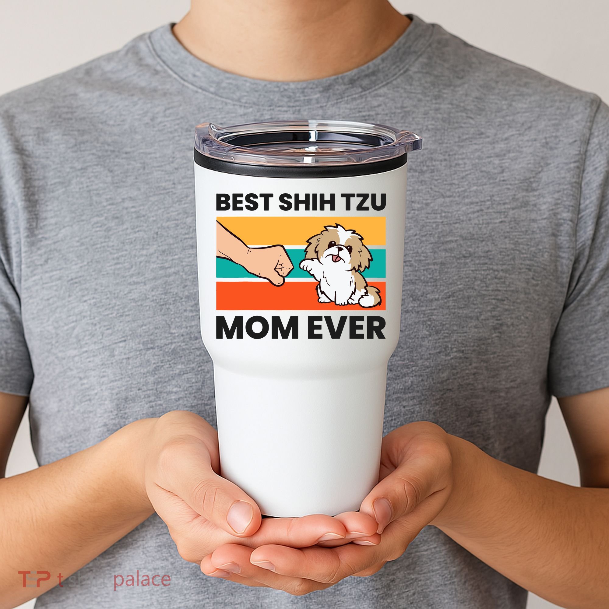 Shih Tzu Mama Best Shih Tzu Mom Ever Tumbler