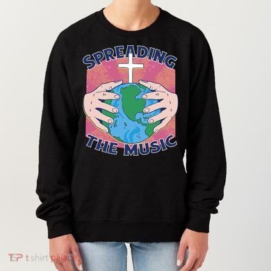 Spreading The Music Gospel Women's Sweatshirt