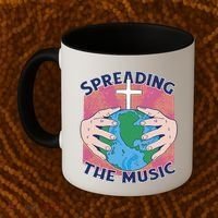 Spreading The Music Gospel Coffee Mug thumb 2