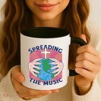 Spreading The Music Gospel Coffee Mug thumb 3