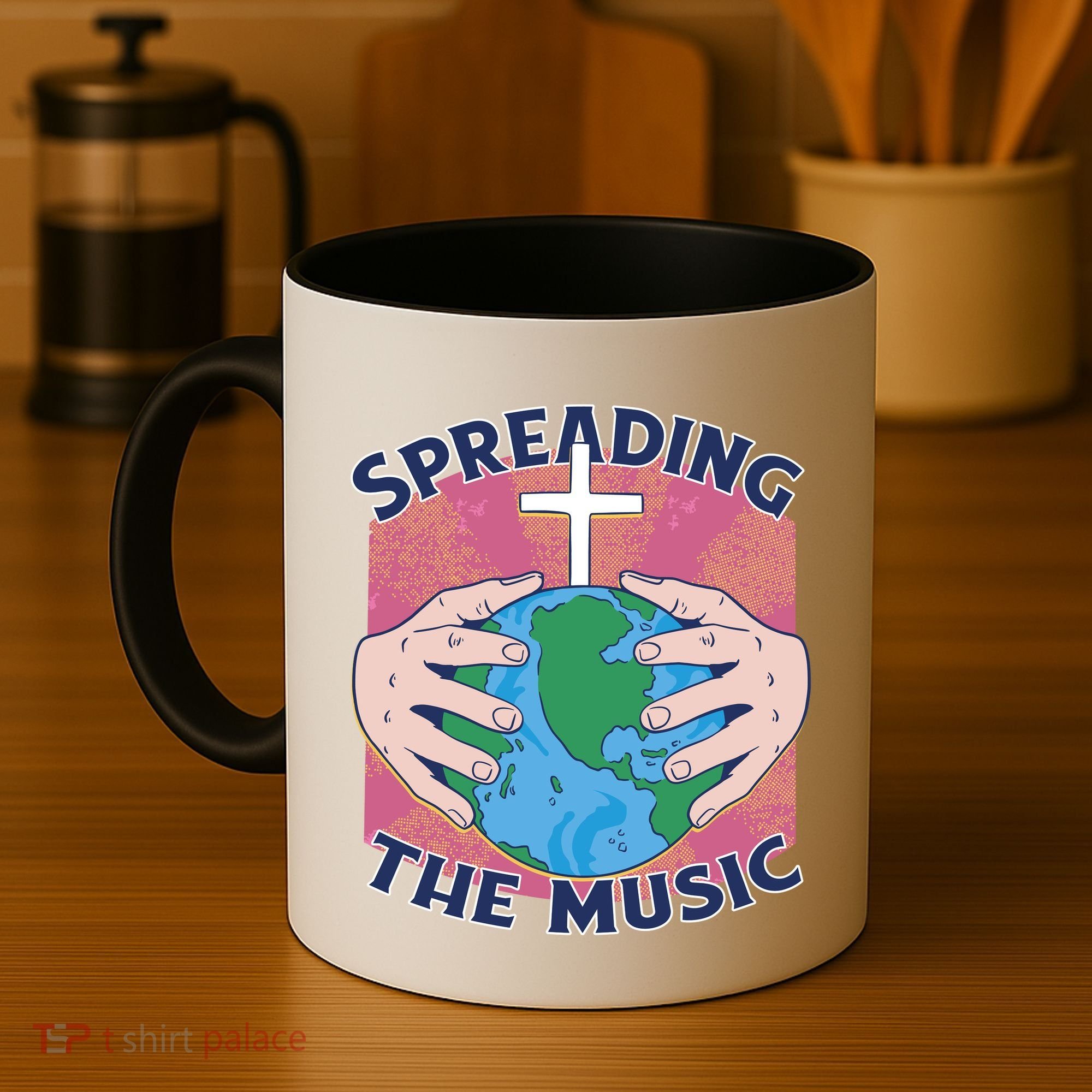 Spreading The Music Gospel Coffee Mug
