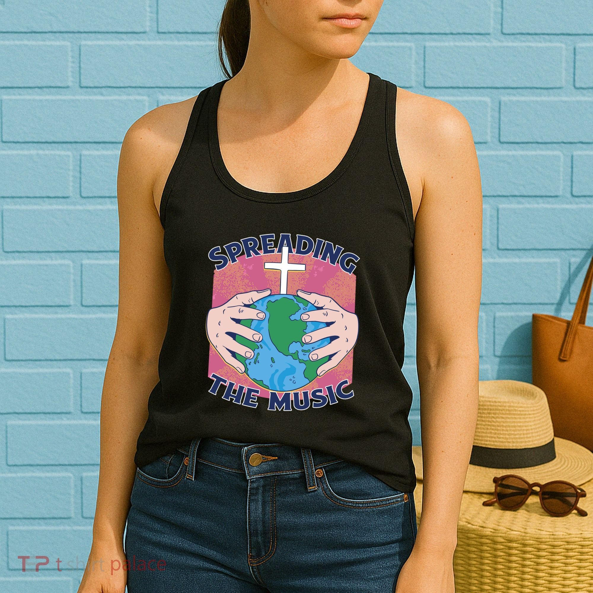 Spreading The Music Gospel Women's Tank Top