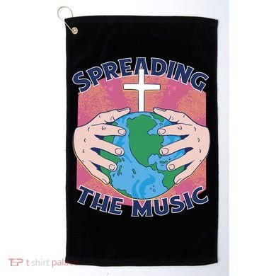 Spreading The Music Gospel Golf Towel