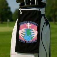 Spreading The Music Gospel Golf Towel thumb 2