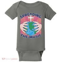 Spreading The Music Gospel Baby Bodysuit thumb 0