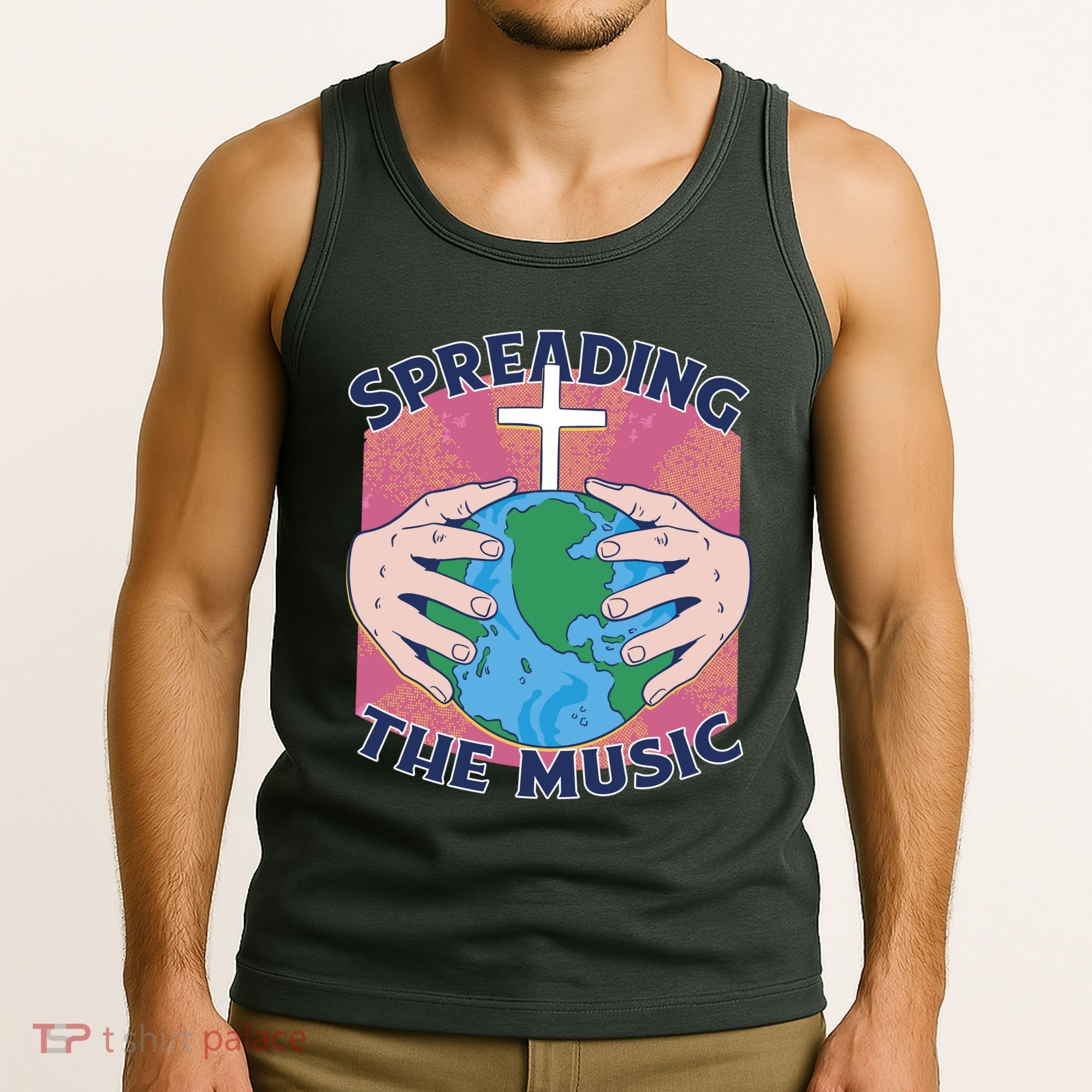 Spreading The Music Gospel Tank Top