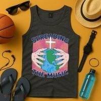Spreading The Music Gospel Tank Top thumb 4