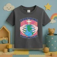 Spreading The Music Gospel Toddler T-Shirt thumb 3