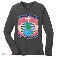 Spreading The Music Gospel Women's Long Sleeve Shirt thumb 0