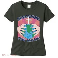 Spreading The Music Gospel Women's T-Shirt thumb 0