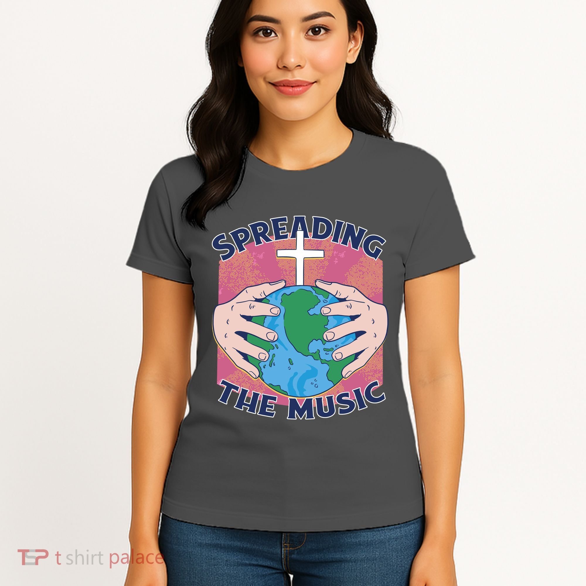 Spreading The Music Gospel Women's T-Shirt