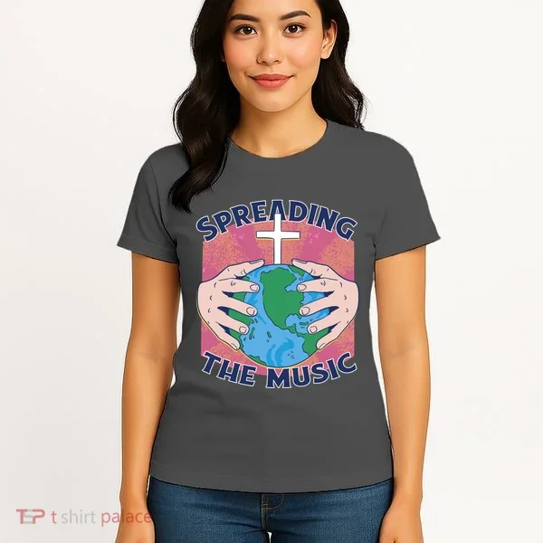 Spreading The Music Gospel Women's T-Shirt