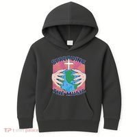 Spreading The Music Gospel Kids Hoodie thumb 0