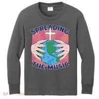 Spreading The Music Gospel Kids Long Sleeve Shirt thumb 0