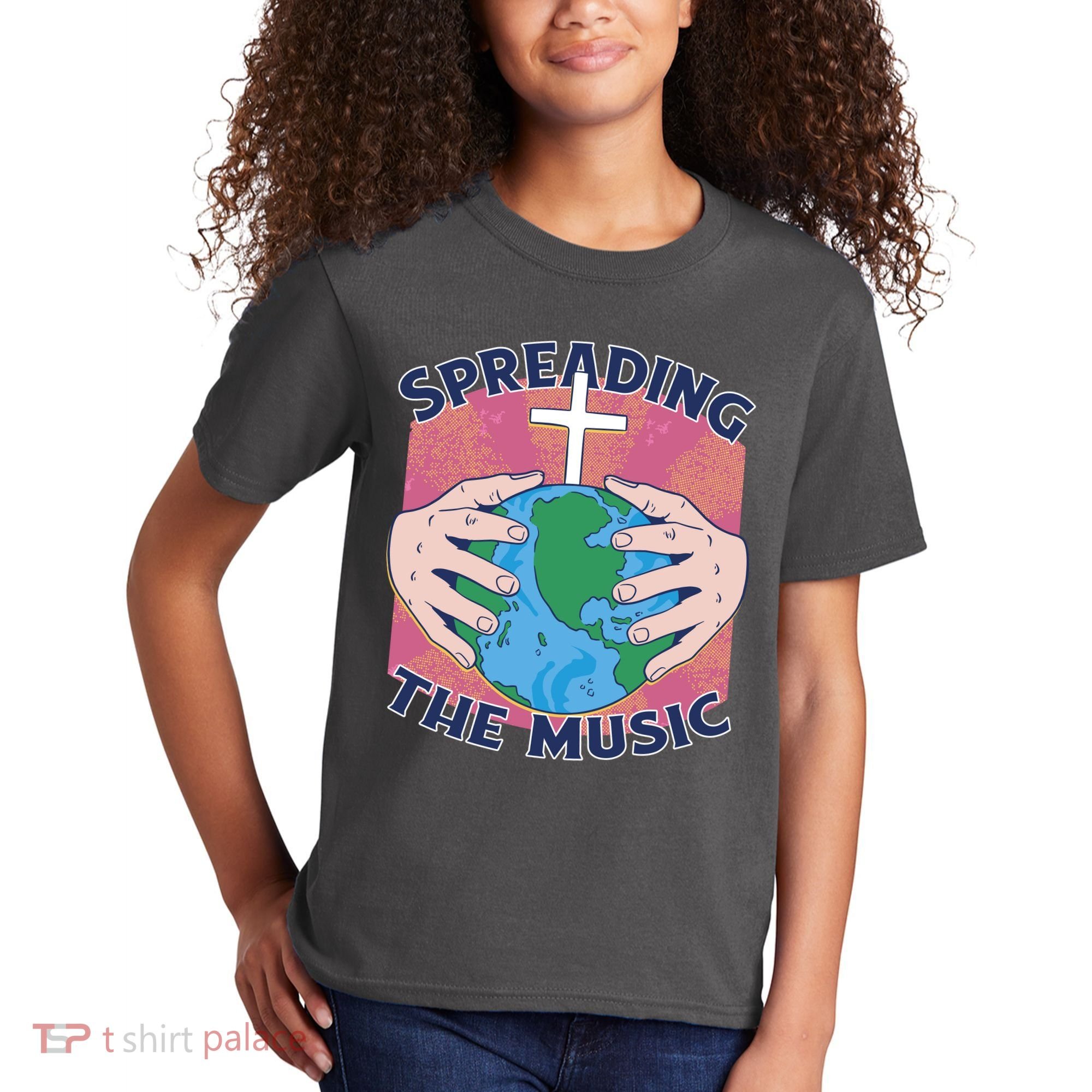 Spreading The Music Gospel Kids T-Shirt