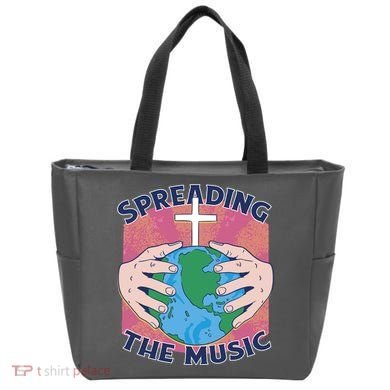 Spreading The Music Gospel Tote Bag