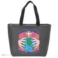 Spreading The Music Gospel Tote Bag thumb 0
