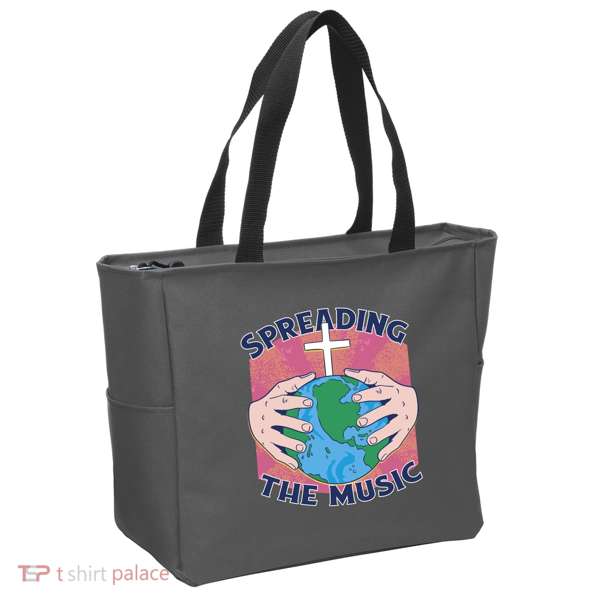 Spreading The Music Gospel Tote Bag