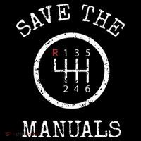 Save The Manuals Stick Shift Car Lover Doggie Tank thumb 4