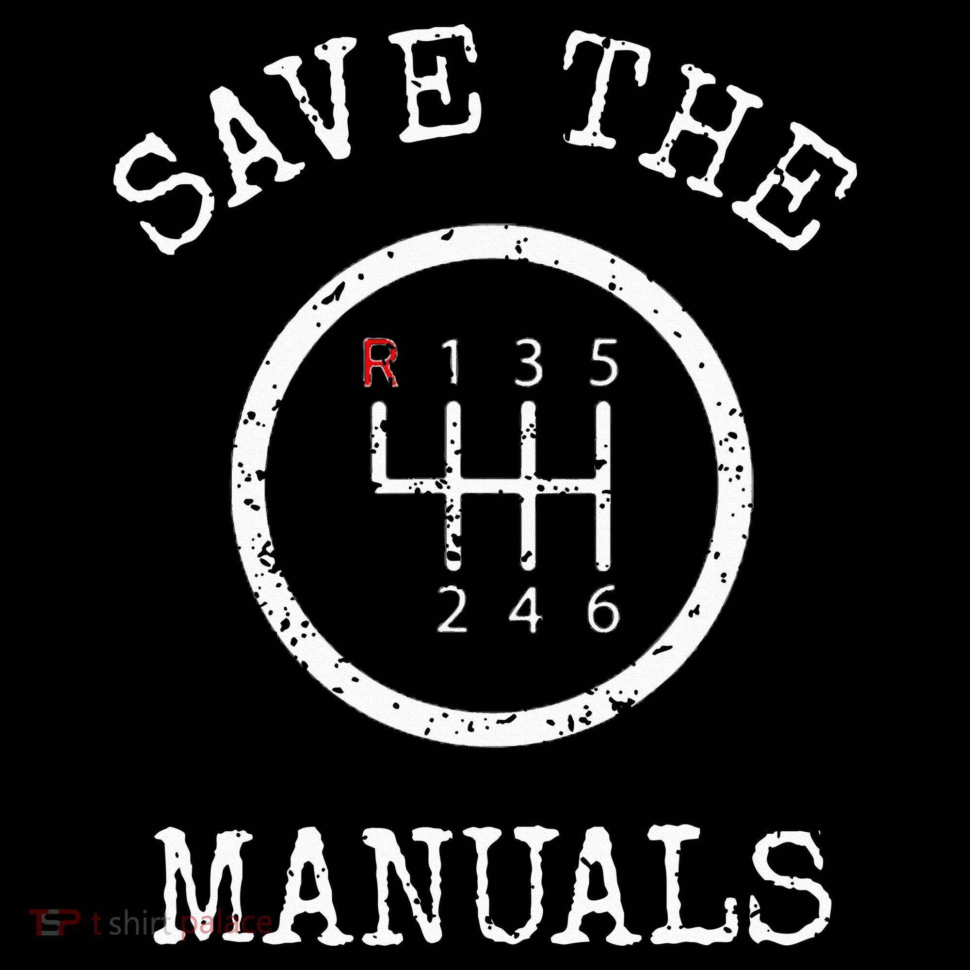 Save The Manuals Stick Shift Car Lover USA-Made Doggie Bandana