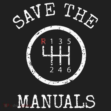 Save The Manuals Stick Shift Car Lover 12oz Stainless Steel Coffee Mug