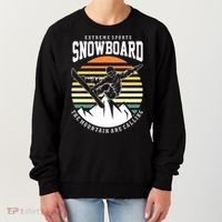 Snowboard The Mountain Are Calling Women's Sweatshirt thumb 0