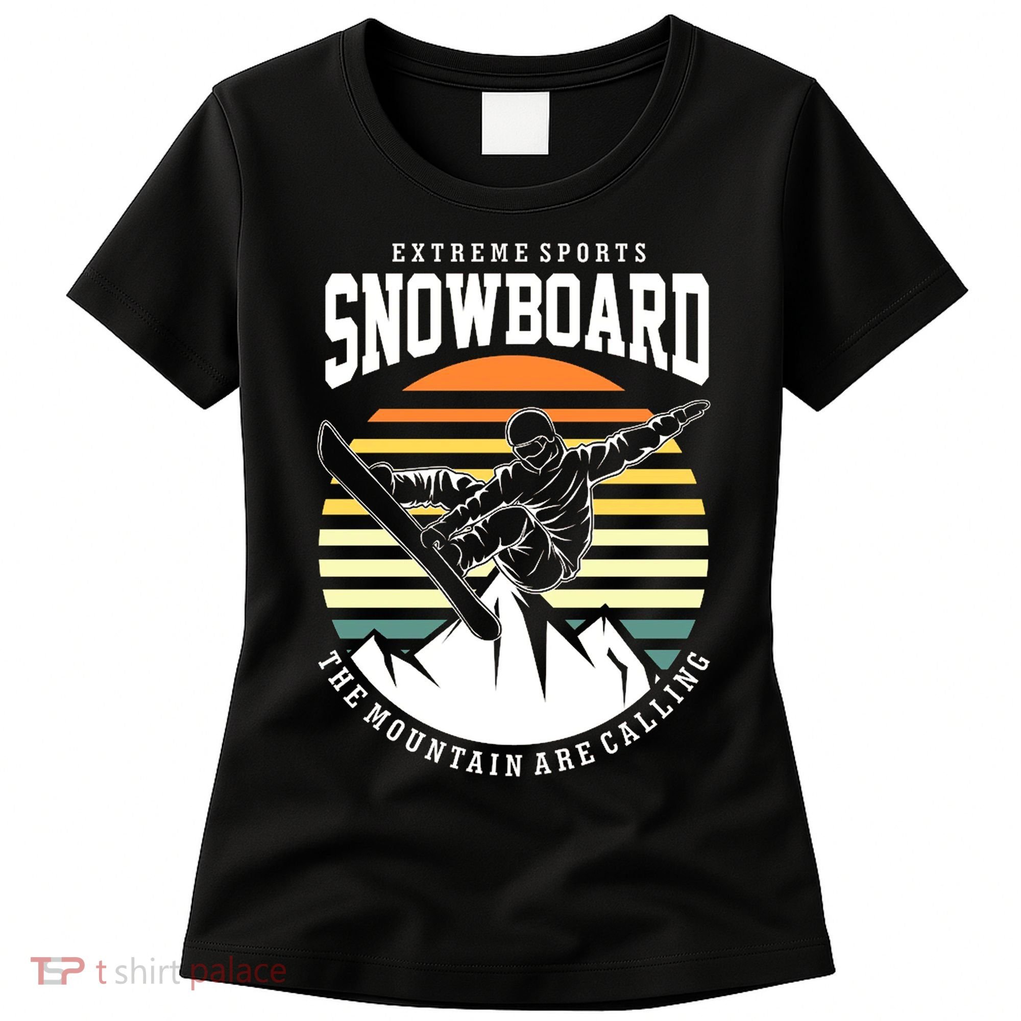 Snowboard The Mountain Are Calling Women's T-Shirt